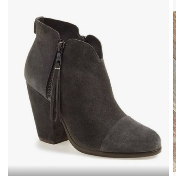 Rag & Bone Margot fringe boot - Asphalt - Picture 13 of 14